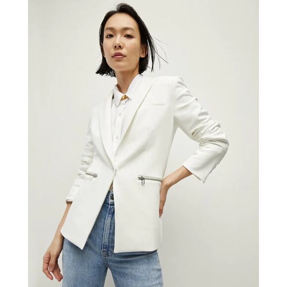 Veronica beard scuba jacket white US24 - Picture 3 of 9